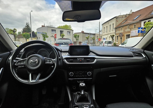 Mazda 6 cena 44000 przebieg: 160000, rok produkcji 2017 z Wągrowiec małe 137
